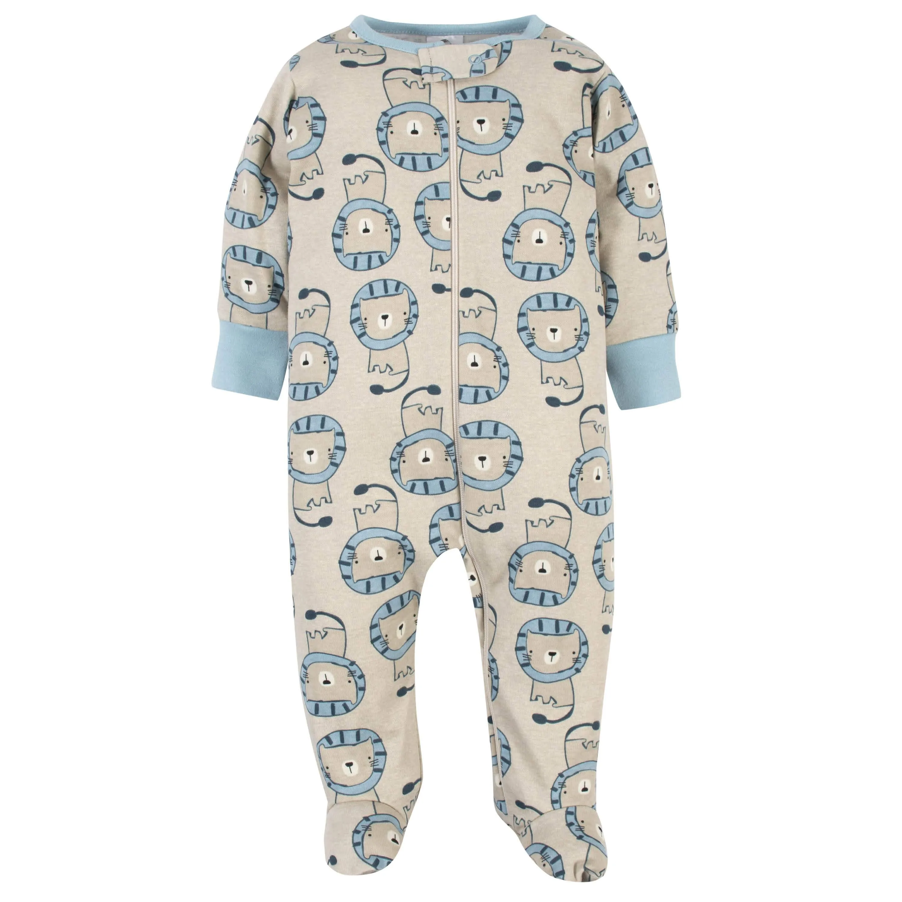 Gerber® Organic 2-Pack Baby Boys Lion Sleep 'N Play