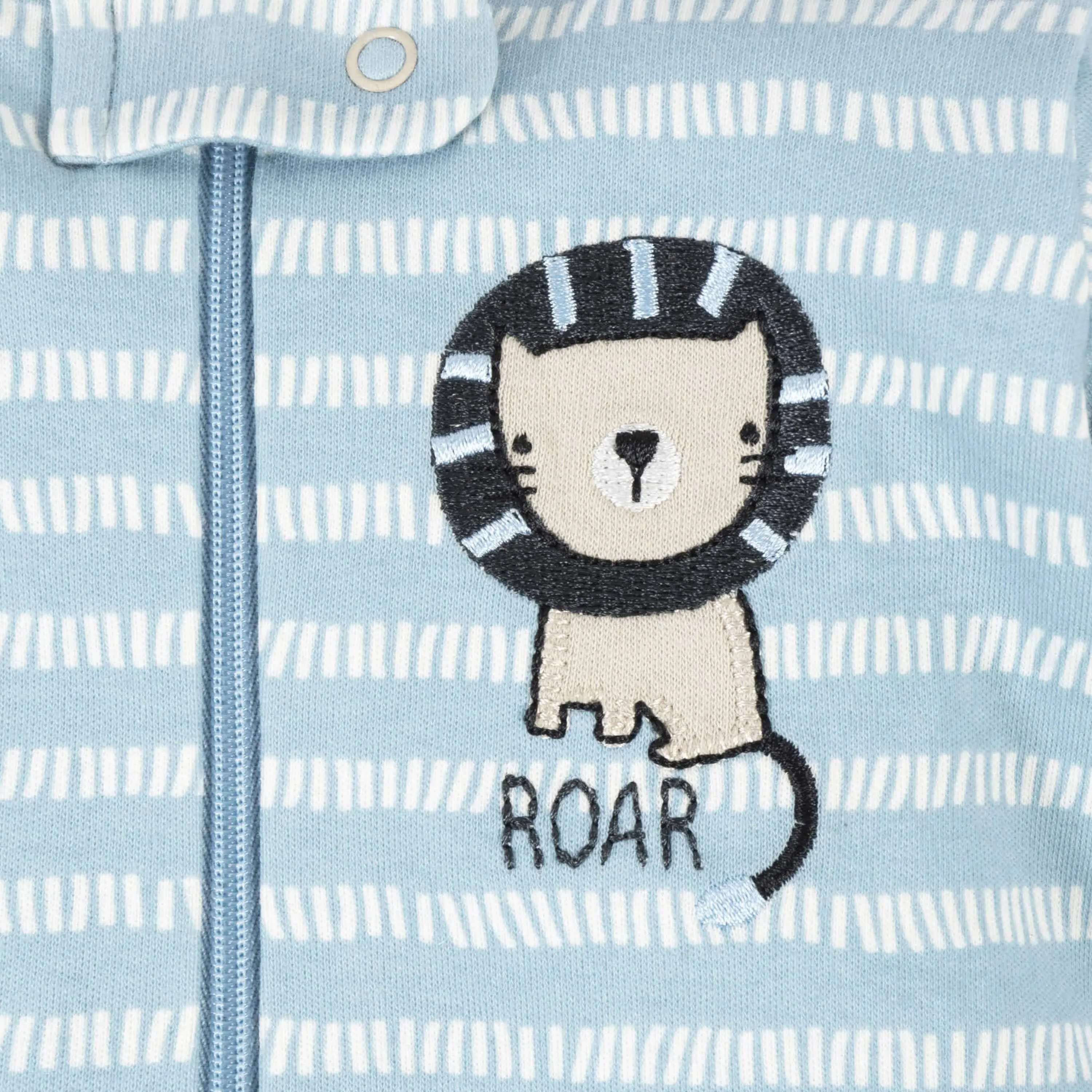 Gerber® Organic 2-Pack Baby Boys Lion Sleep 'N Play