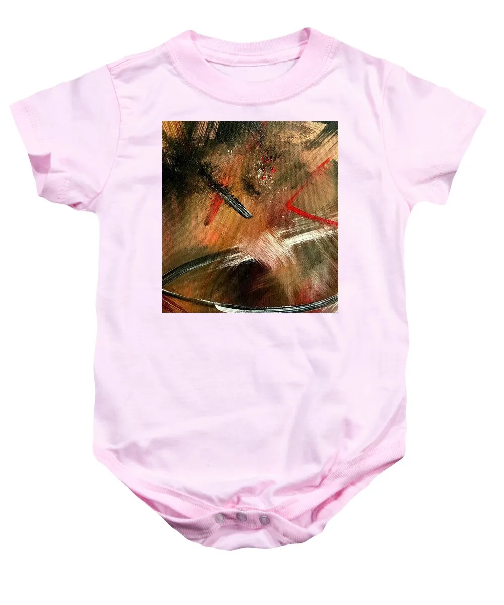 Gold Feather 2 - Baby Onesie