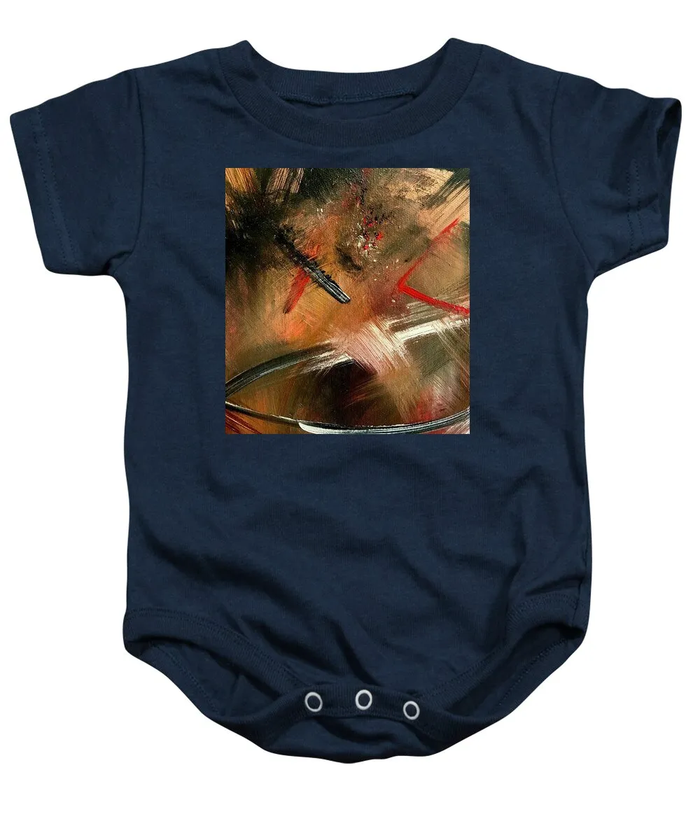 Gold Feather 2 - Baby Onesie