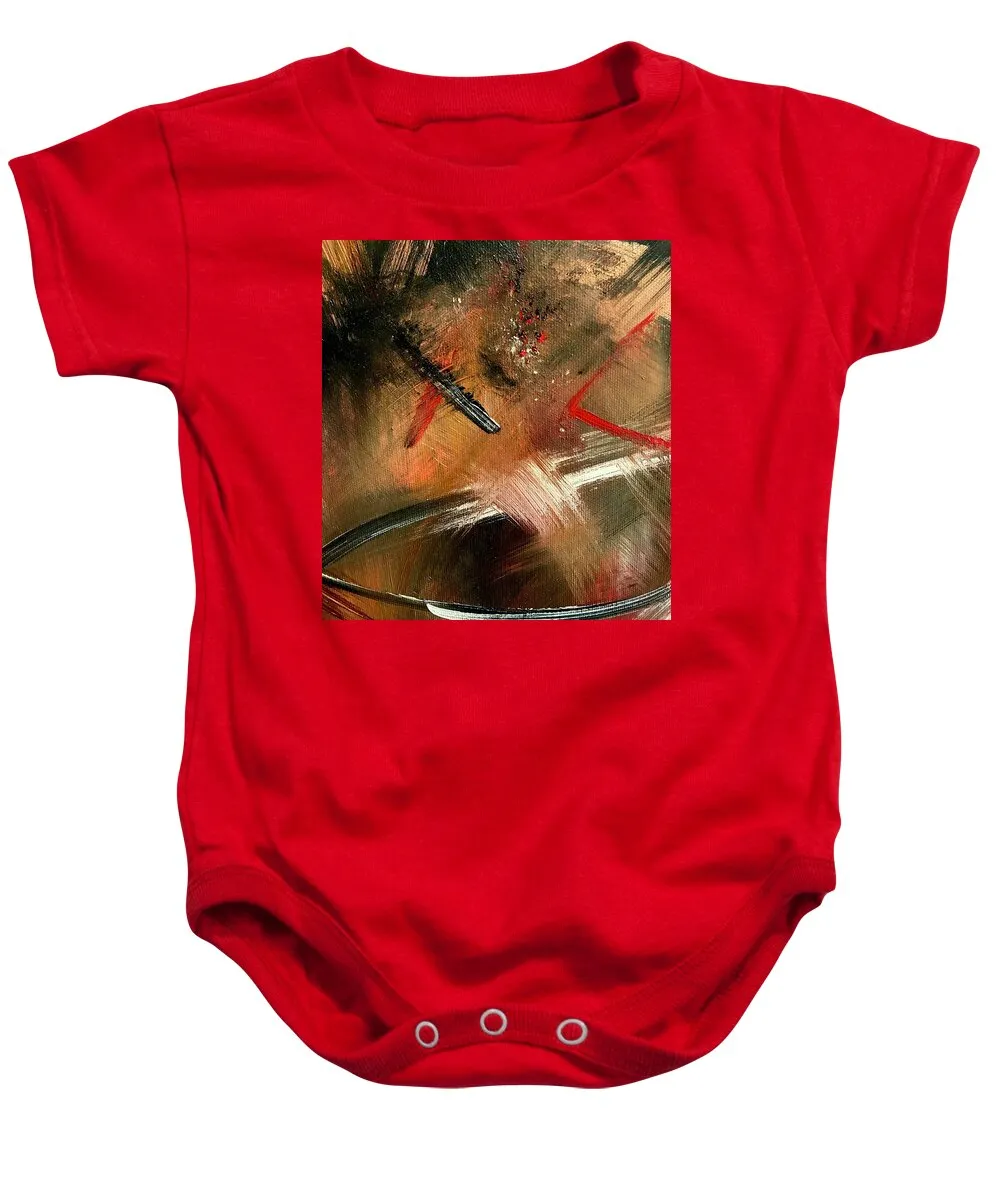 Gold Feather 2 - Baby Onesie