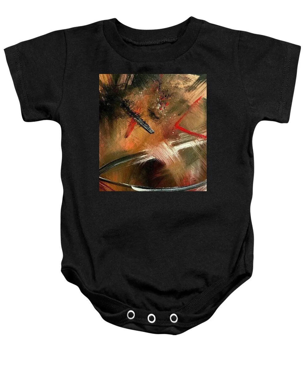 Gold Feather 2 - Baby Onesie