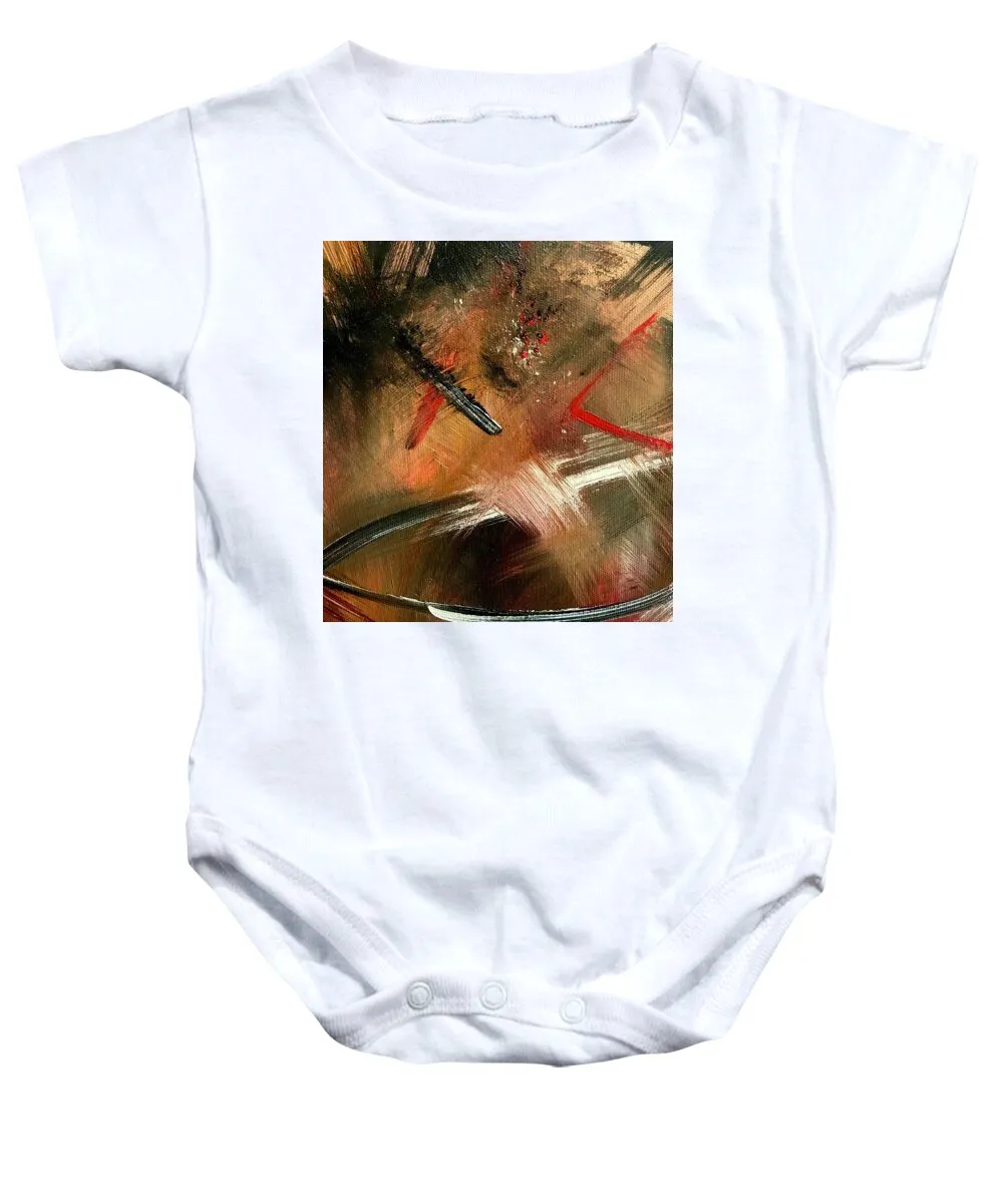 Gold Feather 2 - Baby Onesie