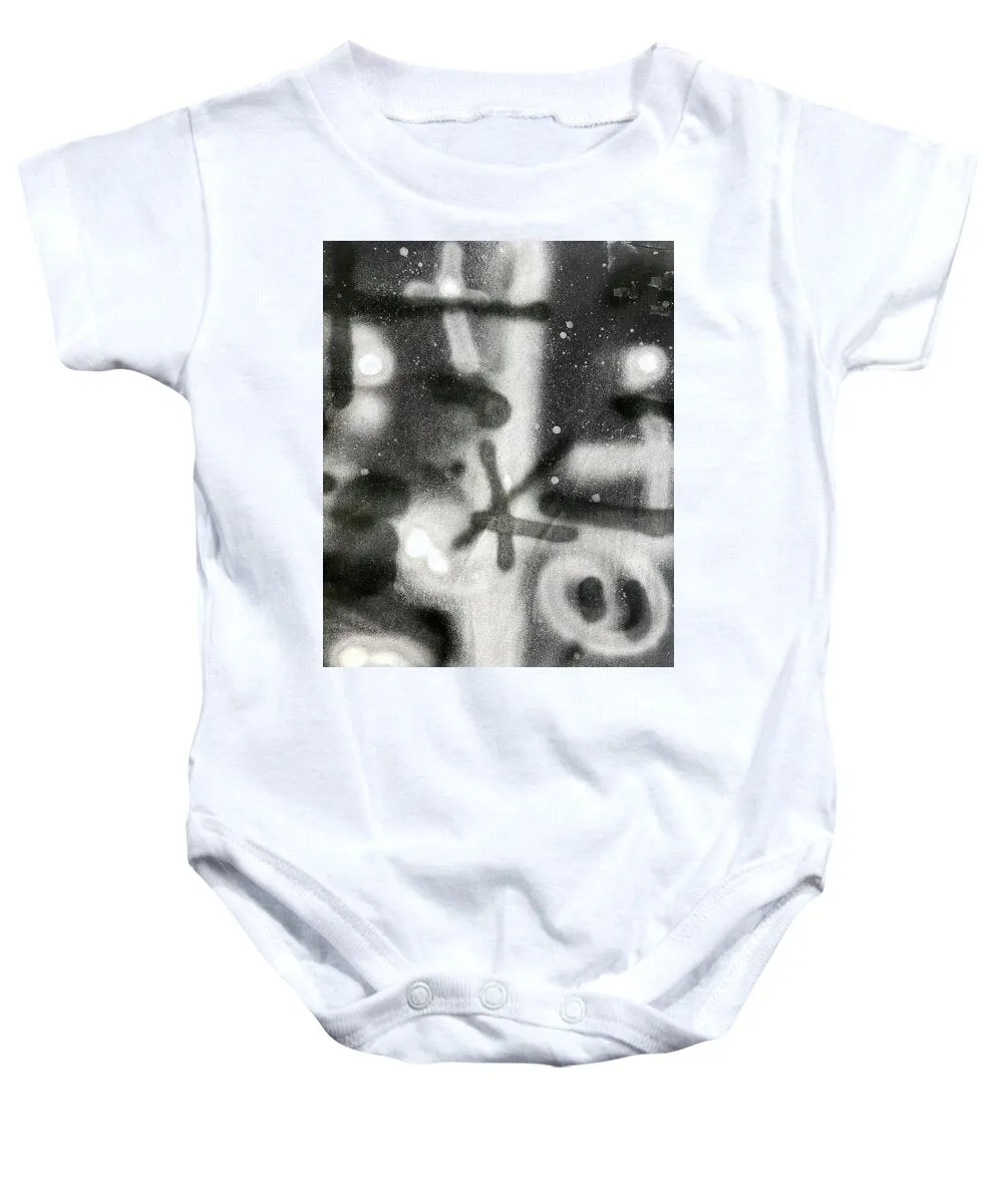 Graffiti BW - Baby Onesie