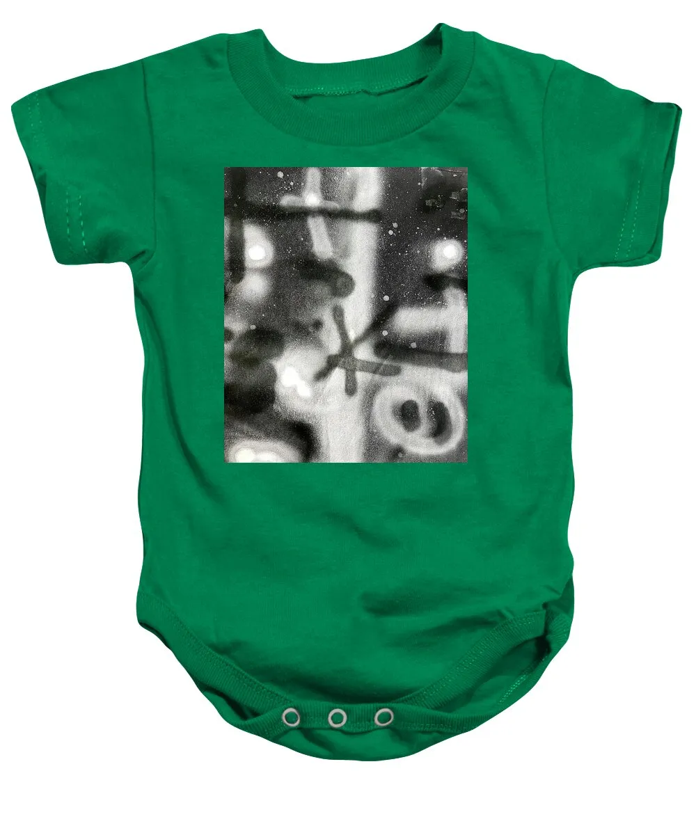 Graffiti BW - Baby Onesie