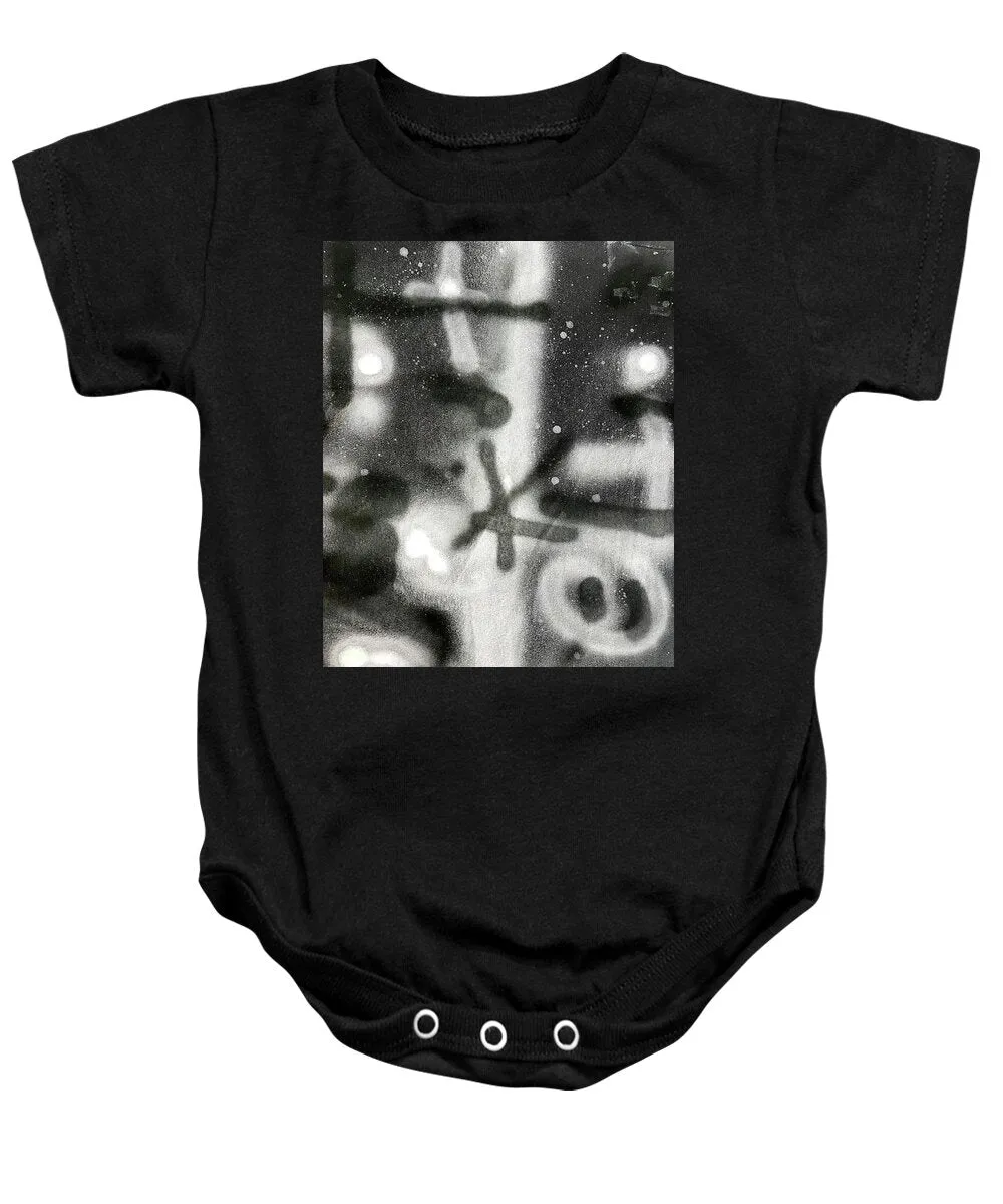 Graffiti BW - Baby Onesie