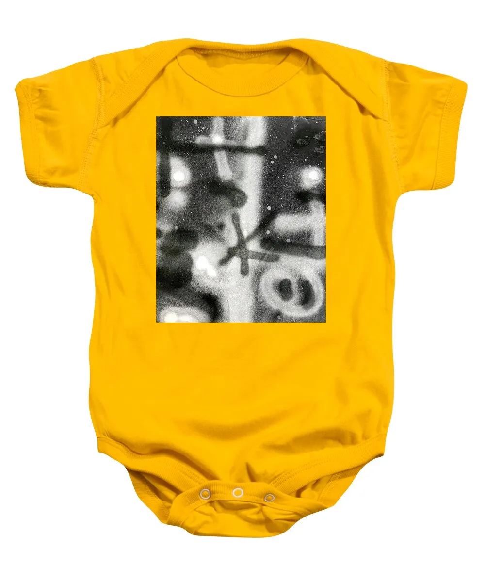 Graffiti BW - Baby Onesie