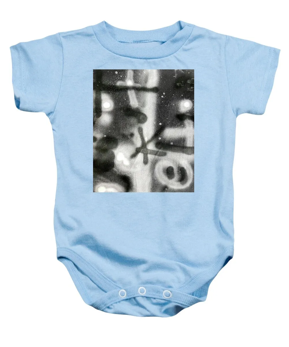 Graffiti BW - Baby Onesie