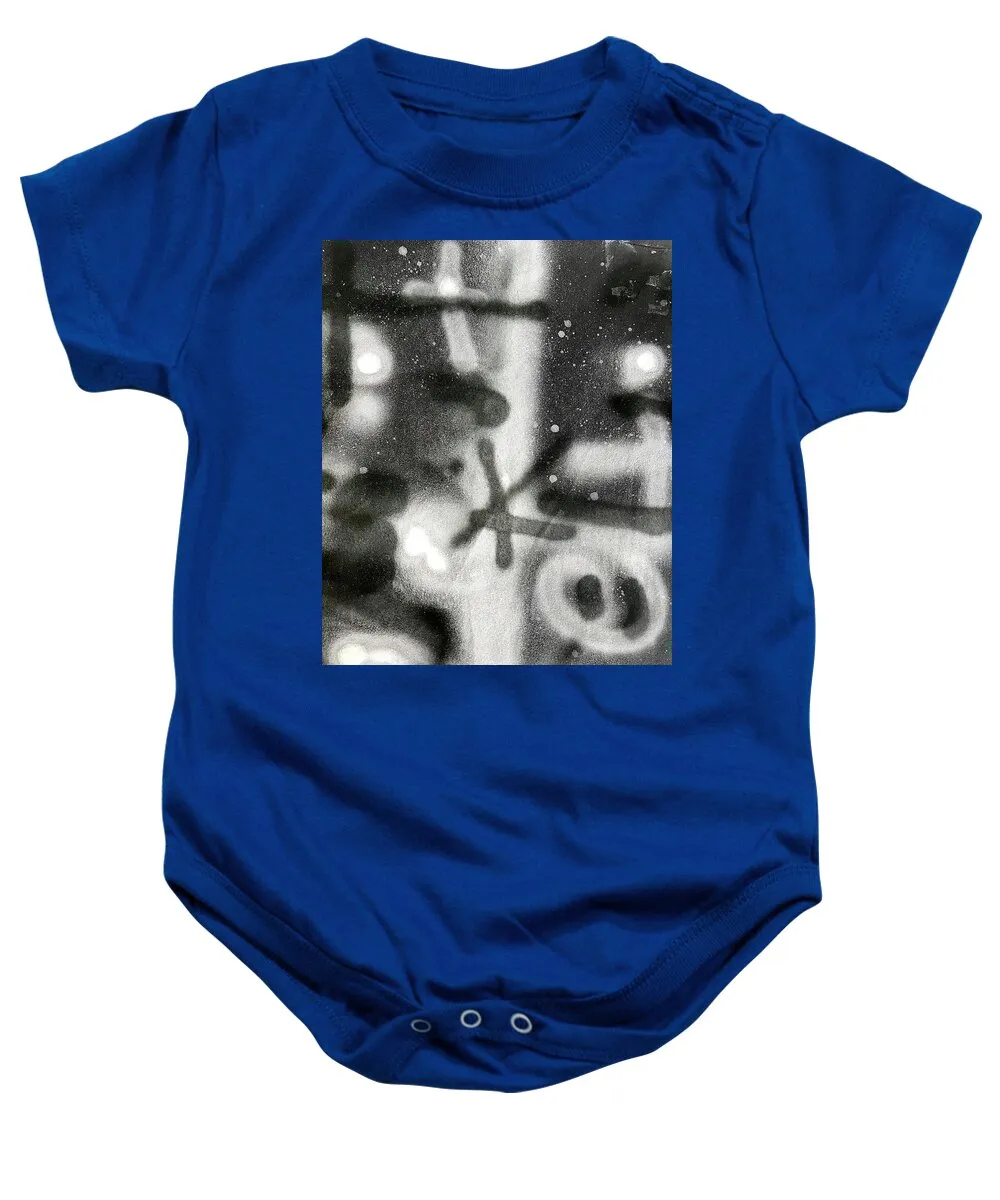 Graffiti BW - Baby Onesie