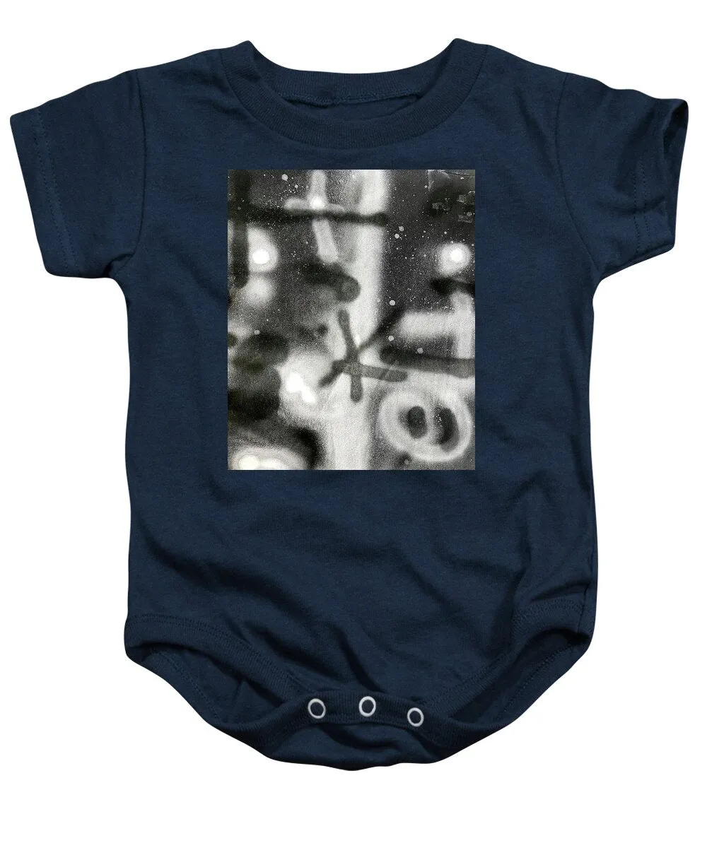 Graffiti BW - Baby Onesie