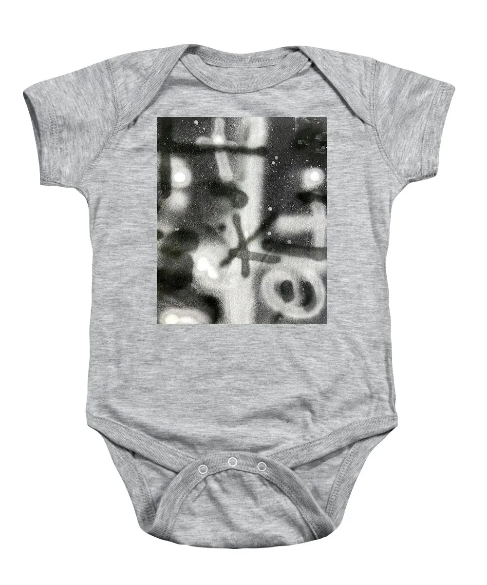Graffiti BW - Baby Onesie