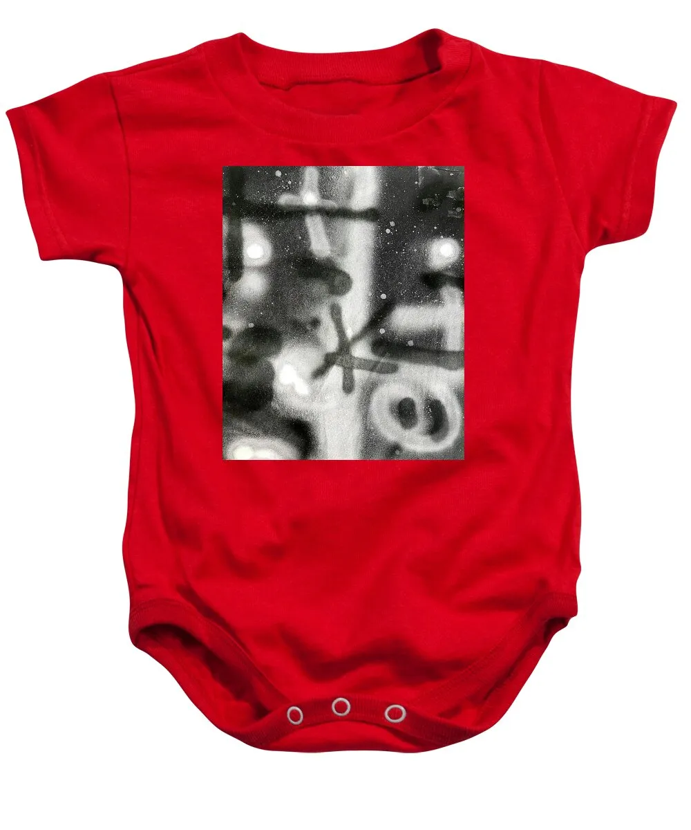 Graffiti BW - Baby Onesie