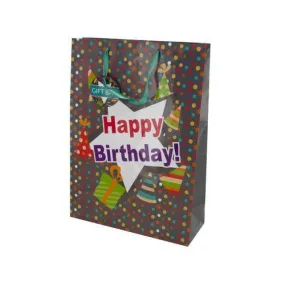 Happy Birthday Party Hats Gift Bag ( Case of 48 )
