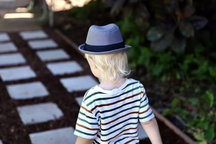 Knuckleheads Grey Fedora with Black Band