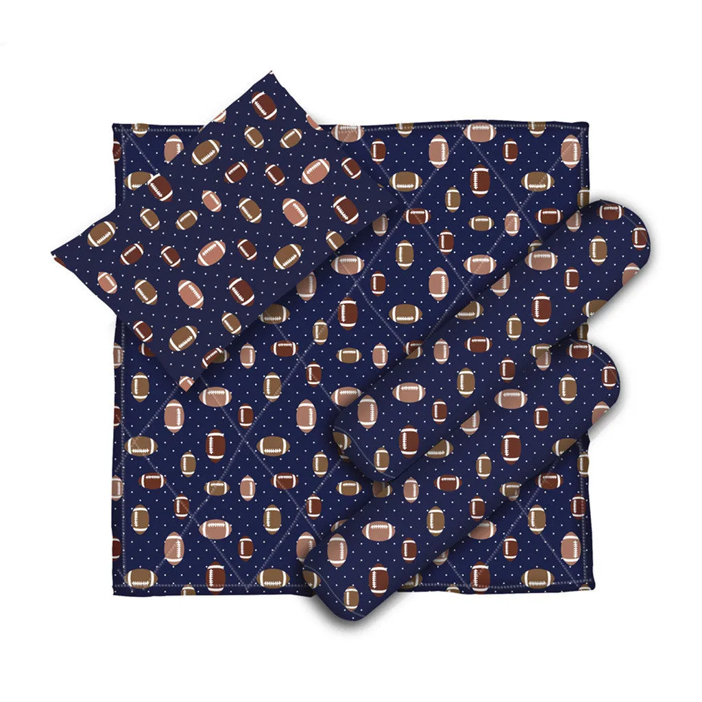 Layette Set with Long-Legged Romper <br> Baseball <br> <span style="font-size: 11px; font-family:Helvetica,Arial,sans-serif;">Can Be Personalised</span>