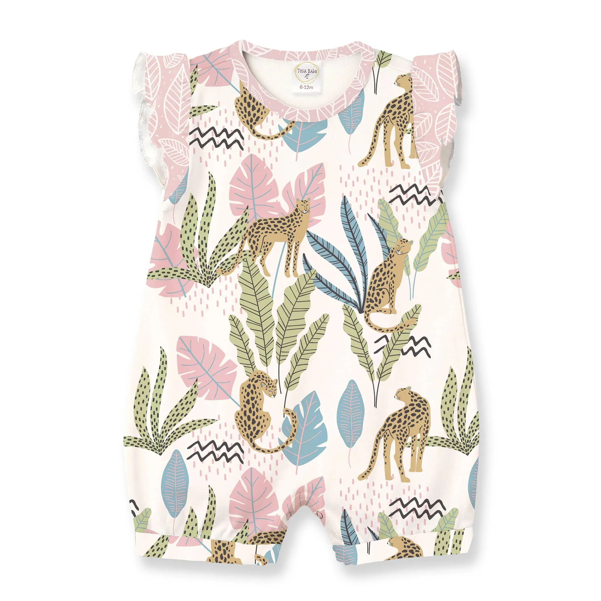 Leopard Jungle Bubble Romper