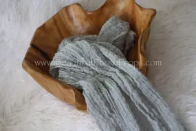 Light Gray Cheesecloth Baby Wrap Cheese Cloth