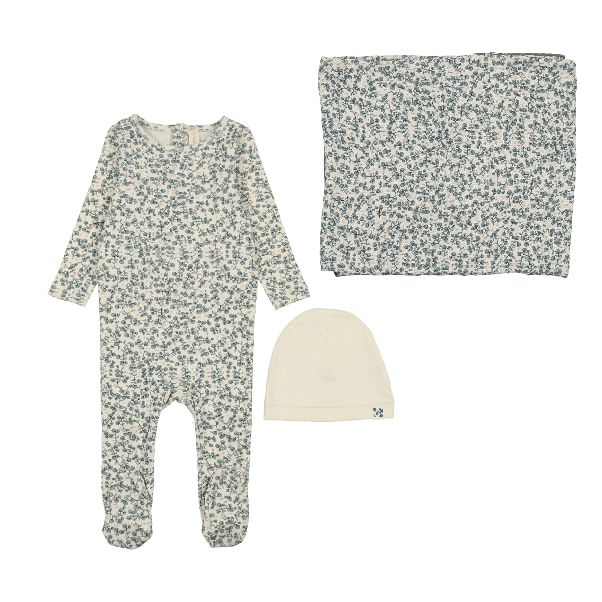 Lil Legs - All Over Floral Layette Set