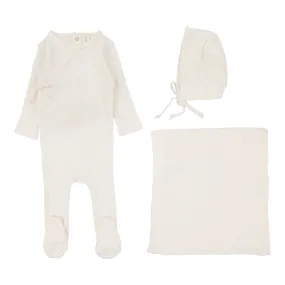 Lil Legs - Fine Pointelle Layette Set