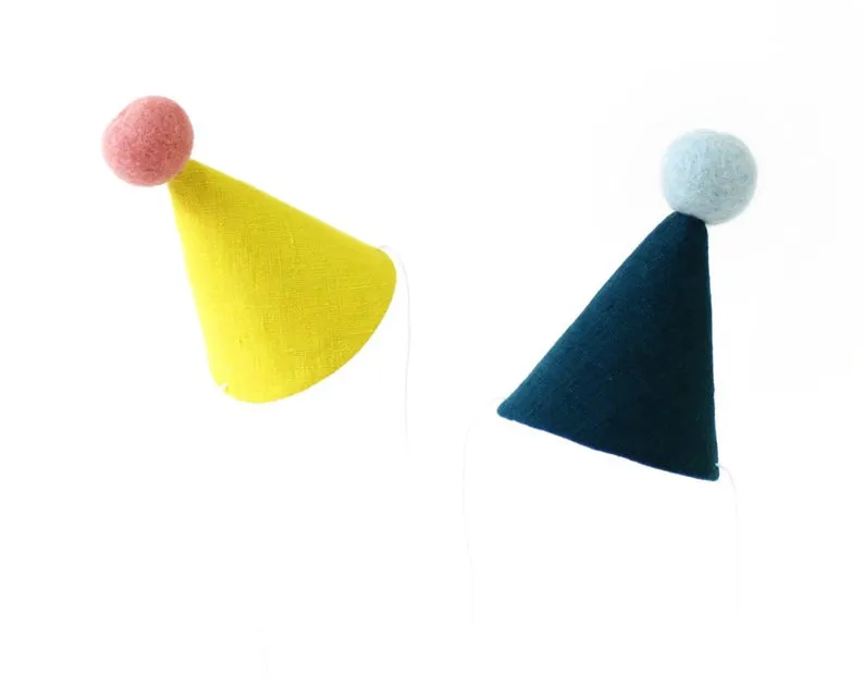 Linen Party Hat