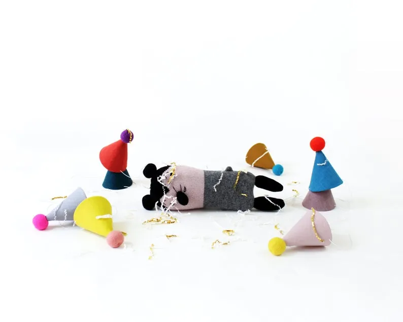Linen Party Hat