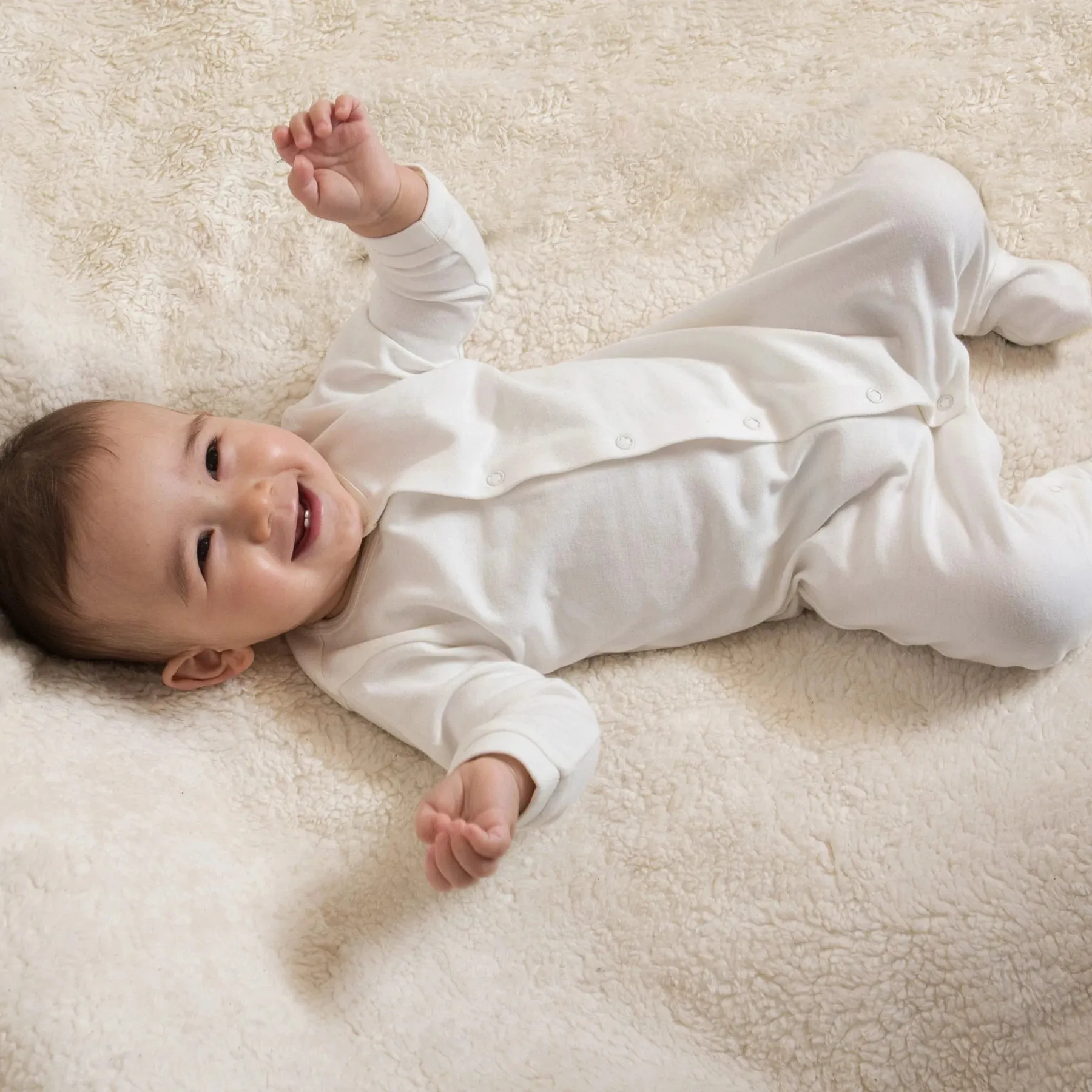 Little Green Radicals Natural Organic Cotton Babygrow (0-6mths)