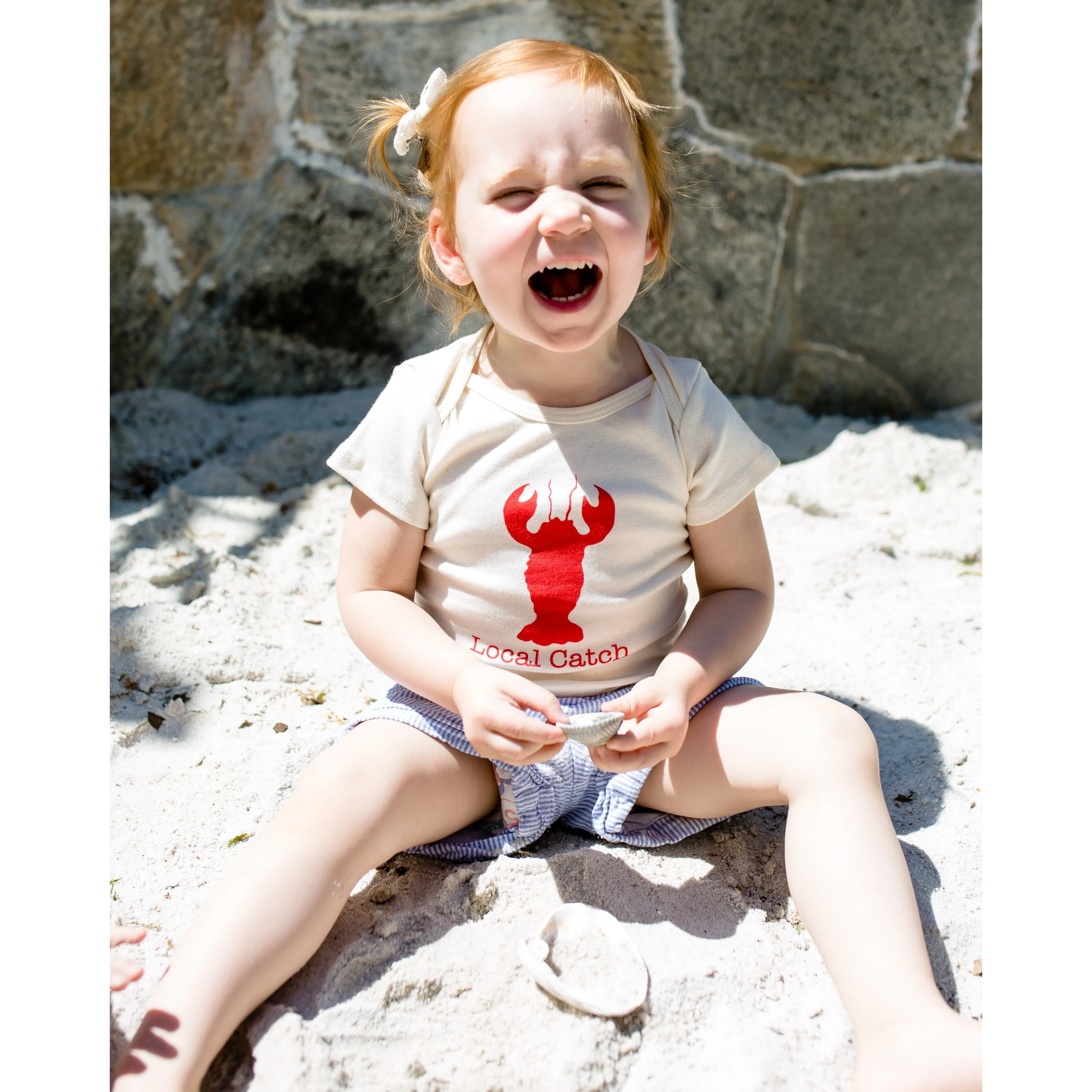 Lobster Local Catch & Shore Thing Short Sleeve Romper Duo