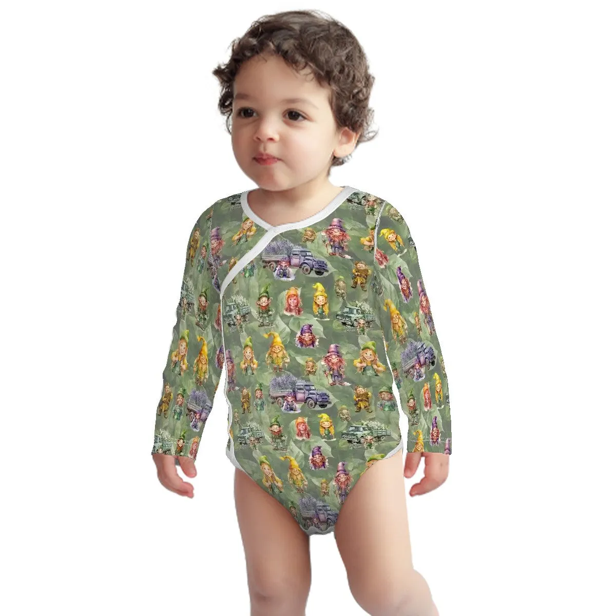 Long Sleeved Baby Onesies 18 DESIGNS- Mythical Creatures, Military  