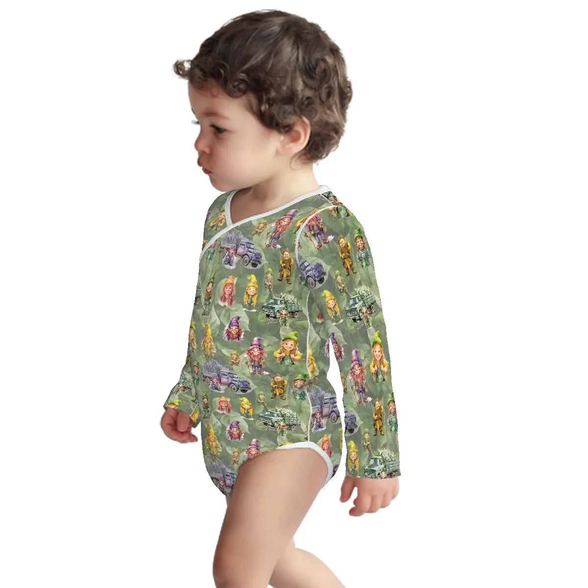 Long Sleeved Baby Onesies 18 DESIGNS- Mythical Creatures, Military  