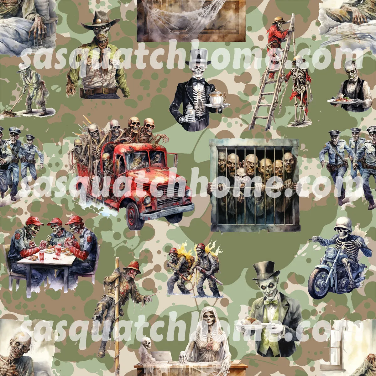 Long Sleeved Baby Onesies 18 DESIGNS- Mythical Creatures, Military  