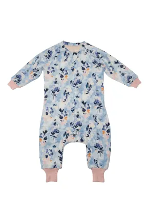 Loulou Lollipop Sleepsuit 2.5 Tog - Ink Floral