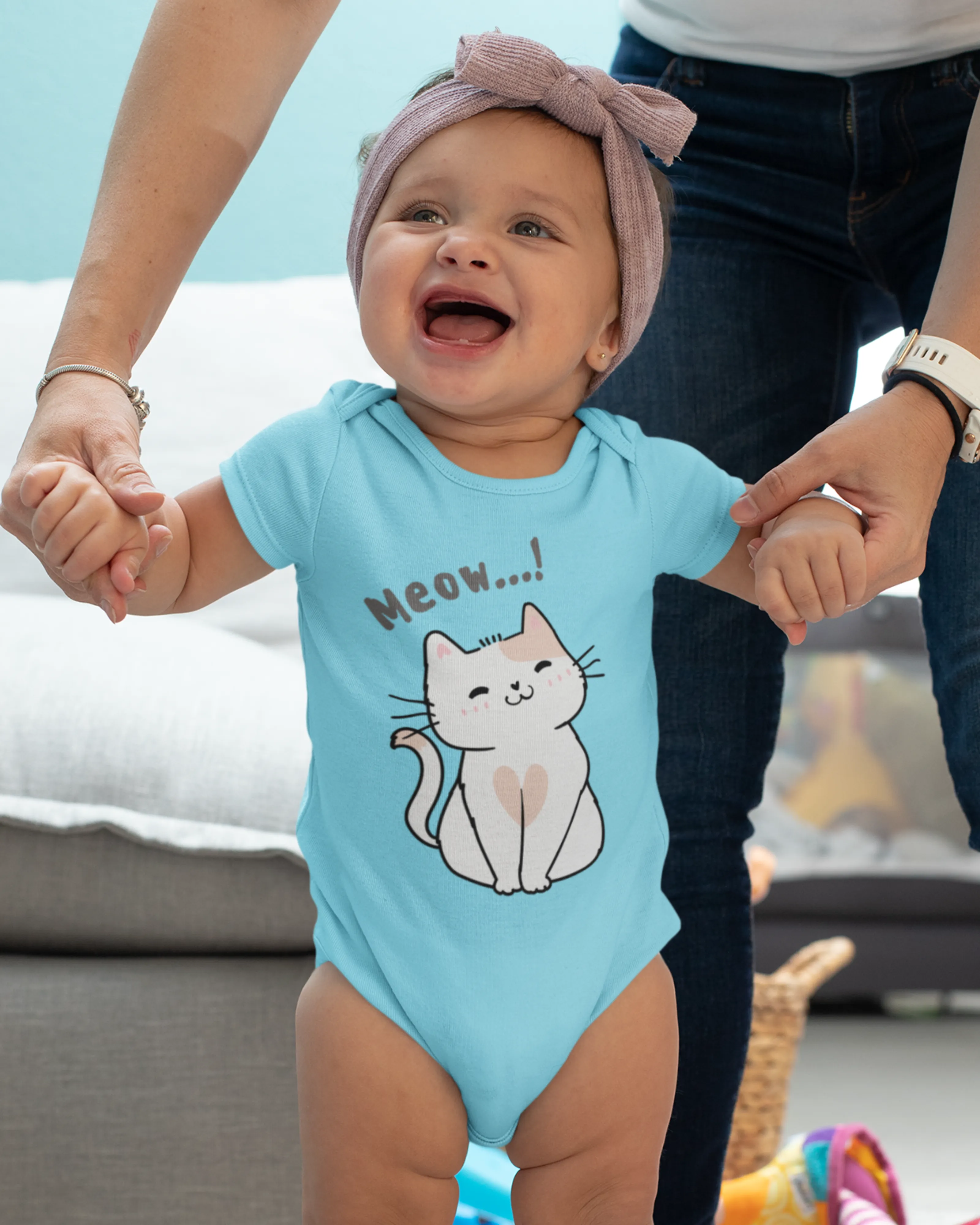 Meow! - Baby Rompers