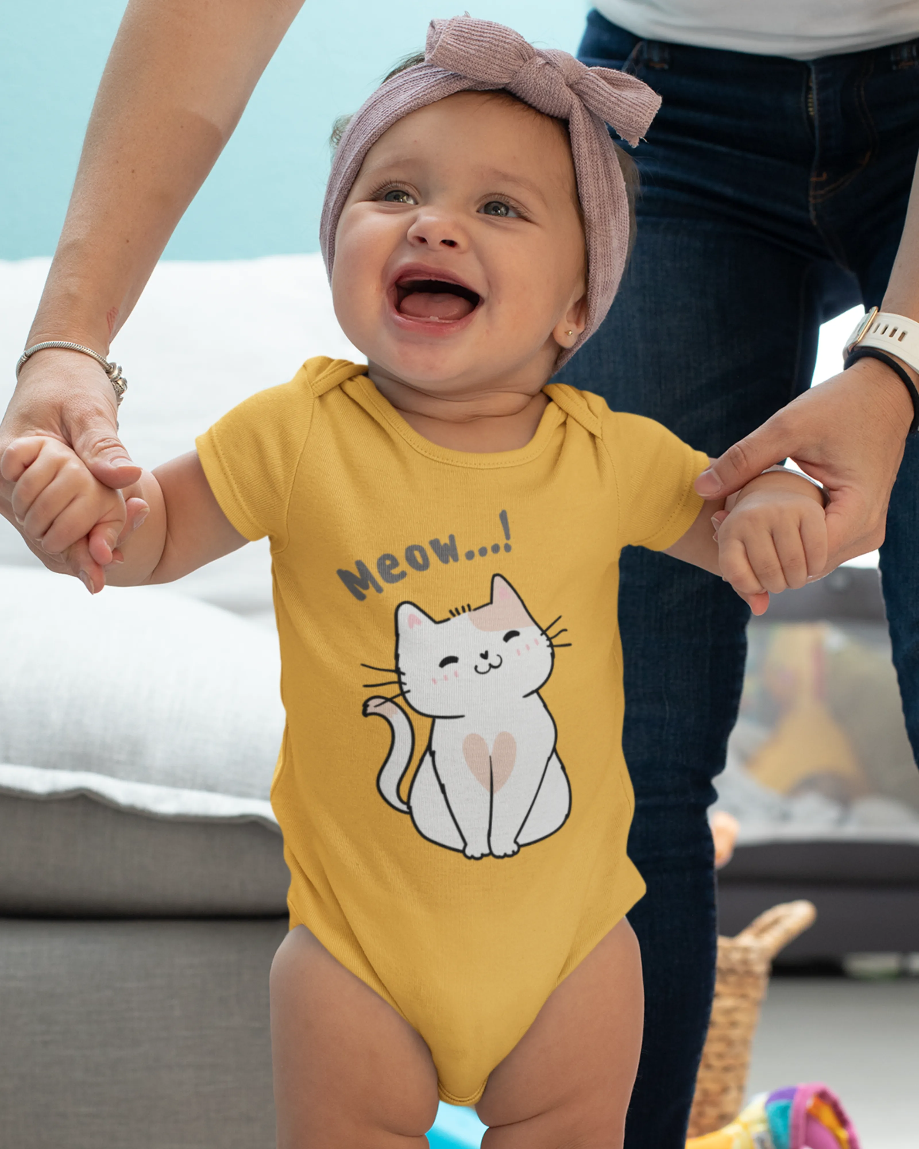 Meow! - Baby Rompers