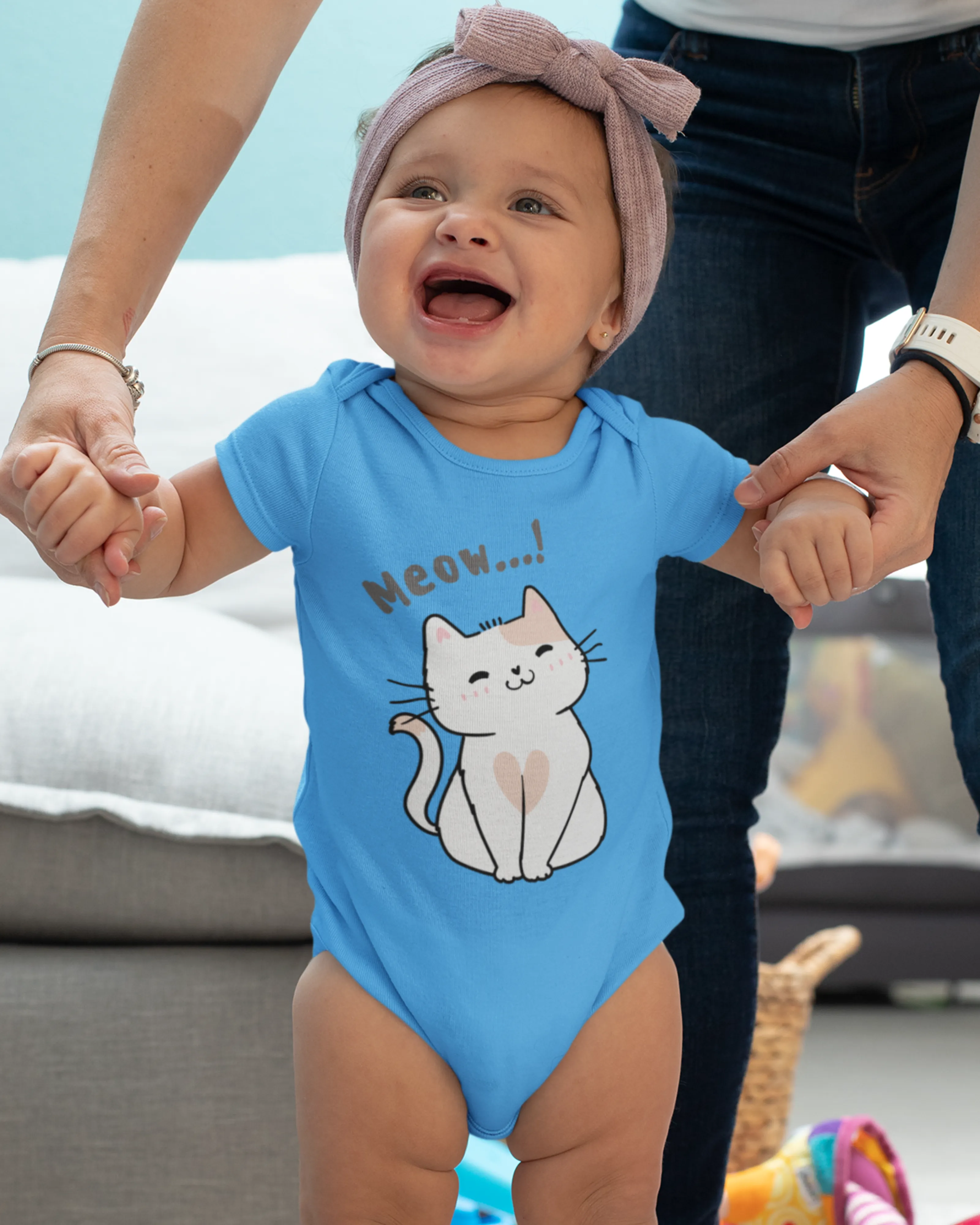 Meow! - Baby Rompers