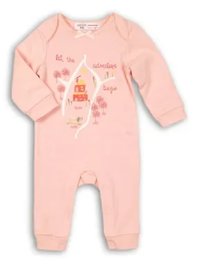 Minoti Girls Sleepsuit Pink (0-9mths)