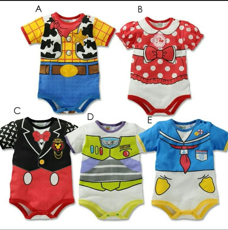 Monsters Disney Snap Side Baby Onesies