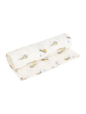 Muslin Swaddle Blanket - Kites