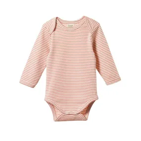Nature Baby - Long Sleeve Body Suit - Tulip Stripe