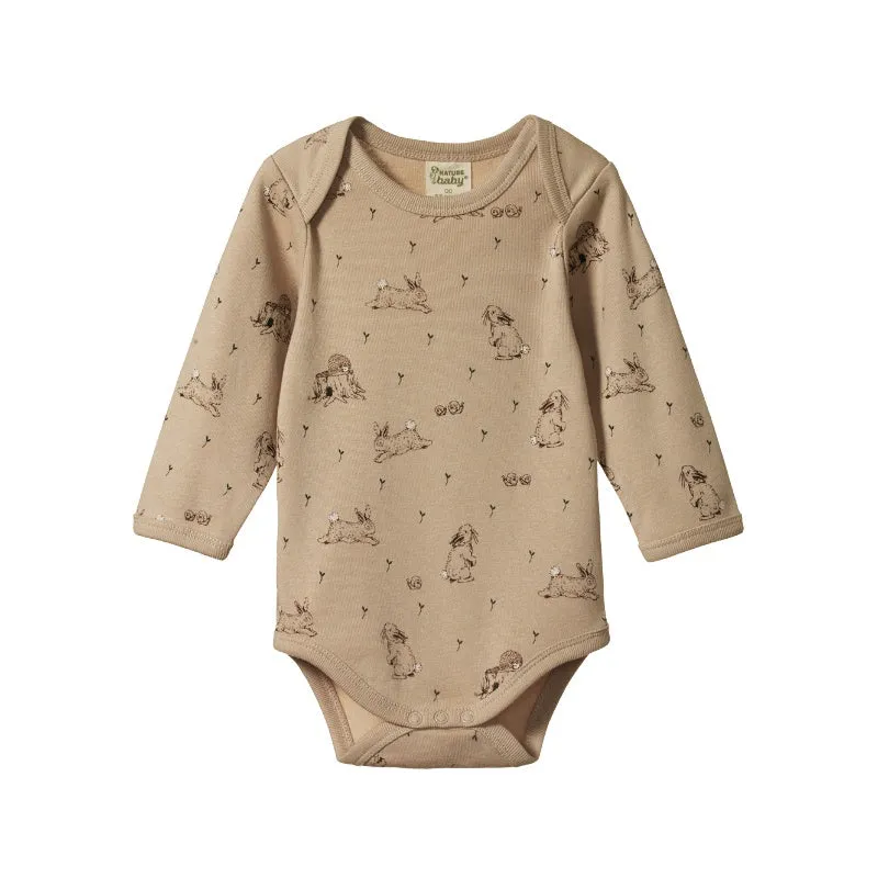 Nature Baby LS Bodysuit - Forest Friends
