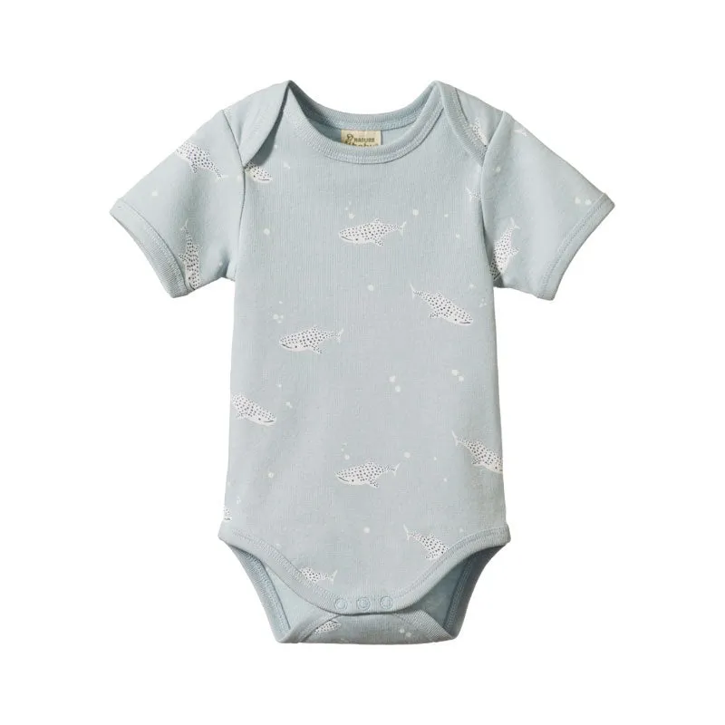 Nature Baby SS Bodysuit - Spotted Whale Shark