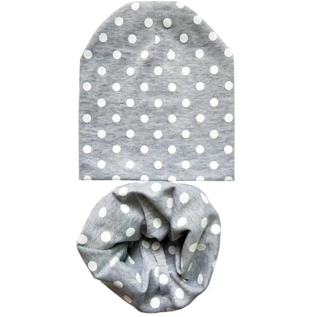 New Baby Hat Autumn  Baby Cap with Scarf
