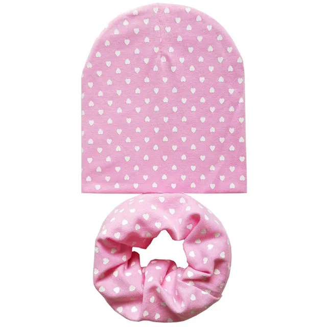 New Baby Hat Autumn  Baby Cap with Scarf