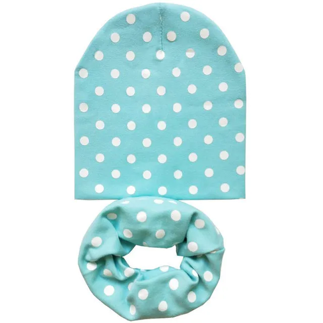 New Baby Hat Autumn  Baby Cap with Scarf