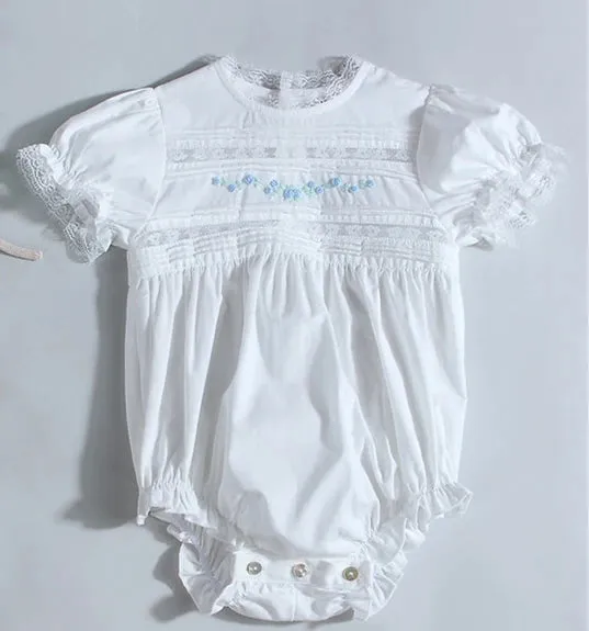 Newborn Baptism Romper -  Christening
