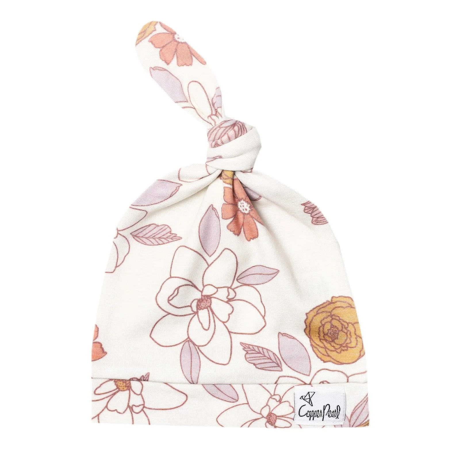 Newborn Top Knot Hat - Ferra by Copper Pearl