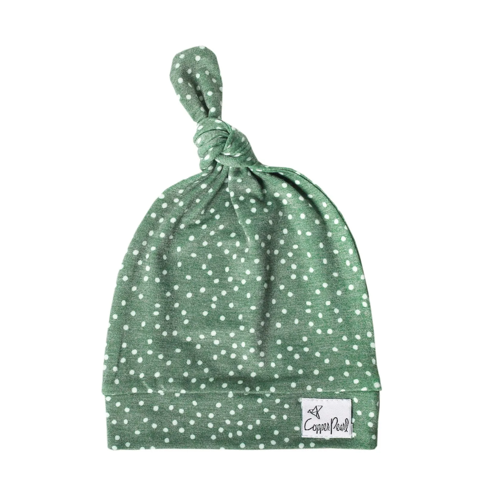 Newborn Top Knot Hat - Juniper by Copper Pearl