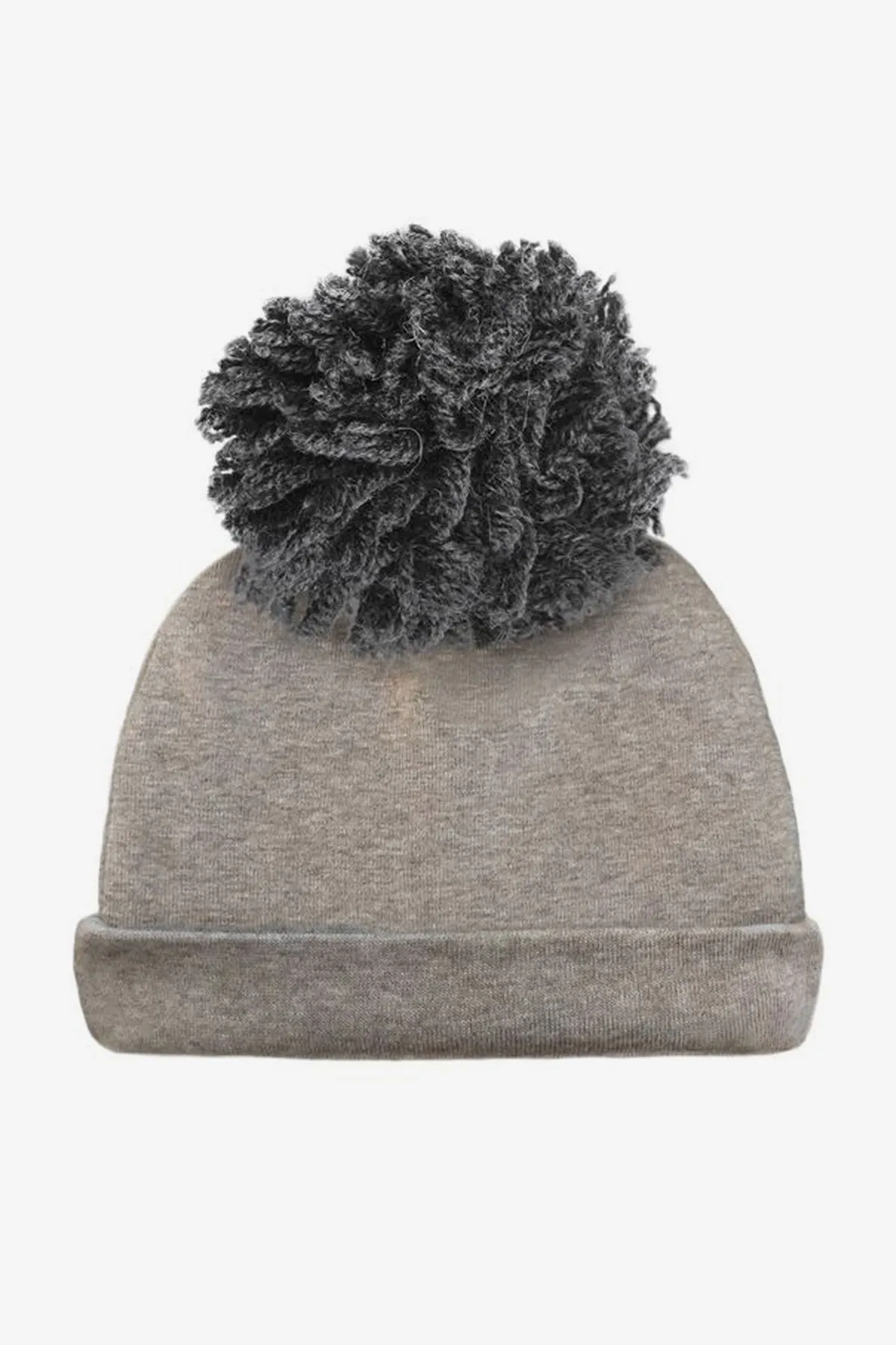 Oh Baby! Pom Pom Beanie - Grey