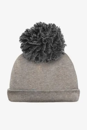 Oh Baby! Pom Pom Beanie - Grey