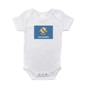 Oklahoma Flag Baby Onesie