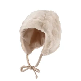 Organic Baby Beanie in Hazelnut
